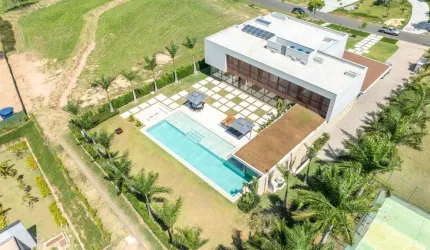Casa mobiliada à venda no Condomínio Terras de São José II, 6 suítes, com 1100m² de área construída e 2.091m² de área total