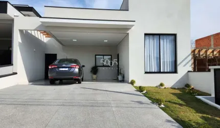 Casa à venda no condomínio Garden Ville em Itu, com 135m² de área útil e 250m² de terreno.