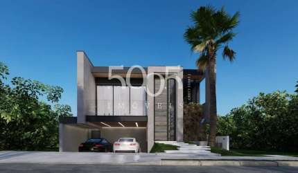 Imóvel em construção à venda no Condomínio Residencial Una, com 267m² de área construída e 371m² de área total.
