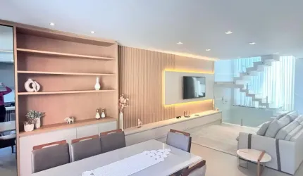 Imóvel luxuoso com 03 suítes mobiliado e com piscina aquecida a venda no Condomínio Mosaico da Serra em Mogi das Cruzes