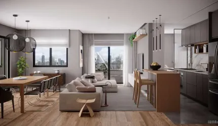 Apartamento com 3 quartos à venda na Rua Pará, Água Verde, Curitiba, 152 m2 por R$ 1.490.000