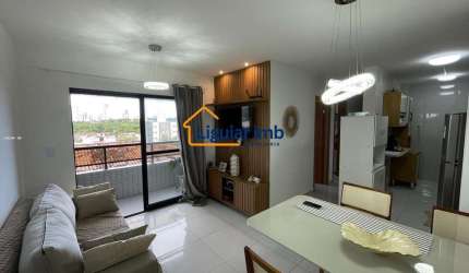 Apartamento para Locação em João Pessoa, Ipês, 3 dormitórios, 1 suíte, 2 banheiros, 1 vaga