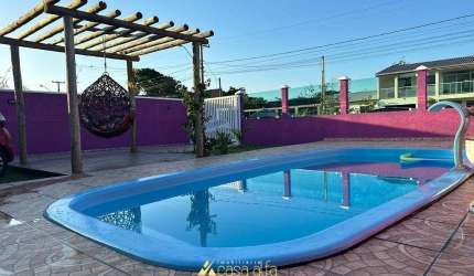 Casa com Piscina Balneário Inajá