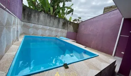 Vendo casa 2 quartos com piscina