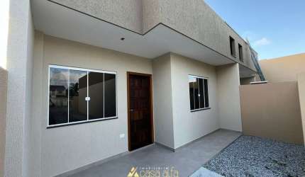 Casa nova 3 dormitórios no Riviera em Matinhos
