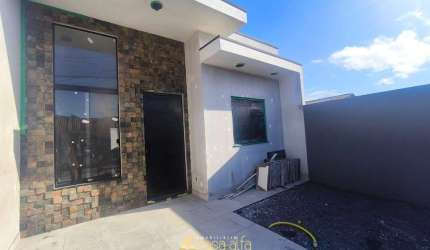 Casa nova 03 quartos a venda em Matinhos