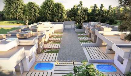 Casa com piscina em condominio  Pontal do Parana