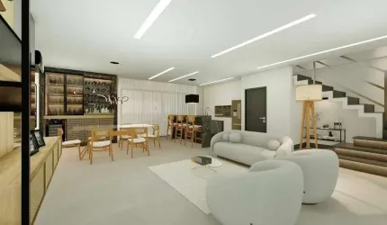 Casa com 3 quartos para |
