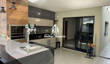 Linda casa à venda 245m² 3 dormitórios (quartos) 2 suites no bairro Parque Unimep Taquaral - Piracicaba/SP