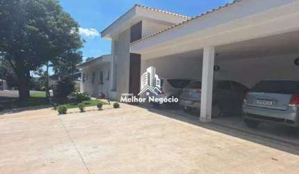 Linda Casa/Chácara 315 m² de construção, à venda, 3 Dormitórios (Quartos), no Condominio Colinas de Piracicaba -Piracicaba/SP
