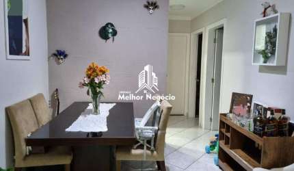 Apartamento à venda com 2 dormitórios e 1 banheiro no Condomínio Residencial Vitória Régia em Campinas.