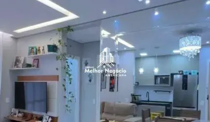 Apartamento com 2 dormitórios, sendo 1 suíte, à venda em Santa Bárbara d'Oeste.