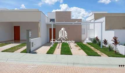 Casa à Venda com 3 dormitórios sendo 1 suíte, em Saltinho (Condomínio Vilagio Vista Real), em Paulínia, SP
