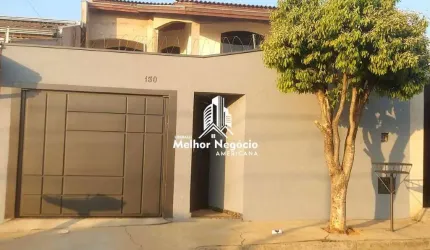 Casa de 196m²com 4 dormitórios um sendo suíte à venda no Jardim da Balsa em Americana/ SP