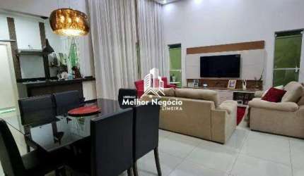 Casa com 3 dormitórios, sendo 1 suíte, à venda em Limeira.