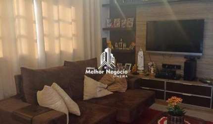 Casa com 2 dormitórios, sendo 1 suíte, à venda em Limeira.