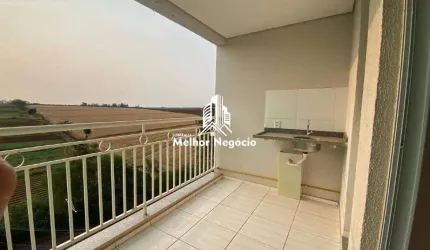Apartamento à venda com 2 dormitórios sendo 1 suíte no Condomínio Parque do Lago 2, Jardim Firenze em Hortolândia - Excelente localização!