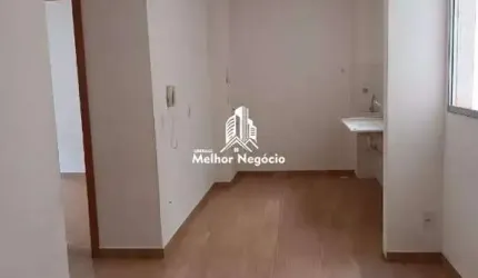 Apartamento à venda com 02 dormitórios, Piracicamirim (Piazza Bellini), Piracicaba - R$165 MIL