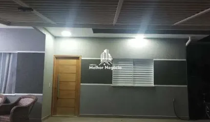 Casa à venda com 3 dormitórios(sendo 1 suíte) no bairro Novo Cambuí - Hortolândia/SP