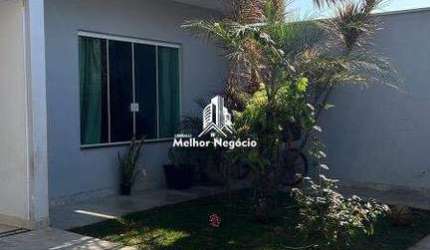 Casa á venda com 4 dormitórios sendo 1 suíte no bairro Residencial Parque Pavan, em Sumaré, SP.
