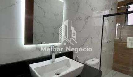 Ótimo Casa no bairro Bongue 165 m² de construção, à venda, 3 Dormitórios (Quartos), 2 banheiros situada no Bairro Bongue - Piracicaba, SP