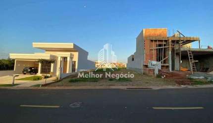 CÓD:RRTE0192 - Terreno à venda bem amplo e com 300m², no Condomínio Residencial Royal Garden, no bairro Parque Brasil 500, em Paulínia, SP