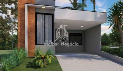 CÓD:RCA4102 - Casa à venda com 03 dormitórios (quartos) bem amplos e sendo 01 deles suíte, no bairro Vila Monte Alegre, em Paulínia, SP