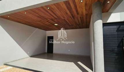 Casa à venda, 03 dormitórios (sendo 01 suíte), Residencial Real Parque Sumaré, Sumaré, SP - COD: RRCA3672_LMN