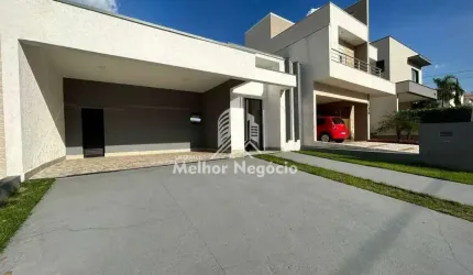 Casa à Venda com 03 dormitórios (quartos) sendo 01 deles suíte com closet, no Condomínio Residencial Real Park Sumaré, em Sumaré, SP