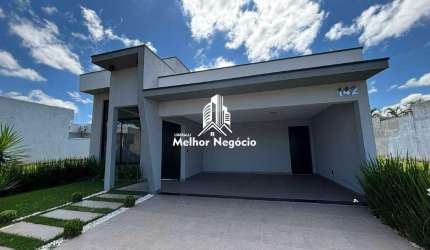 Casa à venda,CONDOMINIO RESEDENCIAL CONDE II EM PAULINIA ,CASA COM 3 QUARTOS COM 2 SUITES