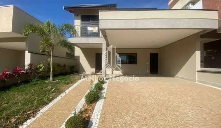 Casa à venda com 03 dormitórios (quartos) e os 03 sendo suítes, no Condomínio Jardim de Mônaco, em Hortolândia, SP