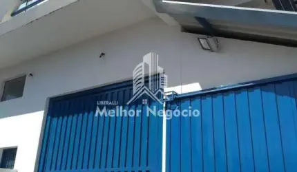 Galpão / Barracão à venda com 02 salões comerciais e 01 casa nos fundos, no bairro Cidade Jardim II, em Americana, SP - CÓD: RRBA0006_LMN