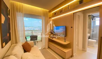 CÓD:RAP39225 - Apartamento na planta, 2 dorms com suíte, Reserva do Parque, Hortolândia, SP