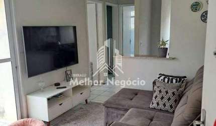 Apartamento com 2 dorms, Jardim Tamoio, Campinas - R$ 208 mil, Cod: AP2450