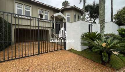 Casa a venda com 3 suítes em Campinas-Sp. Casa localizada no bairro Gramado, Condomínio Novo Gramado