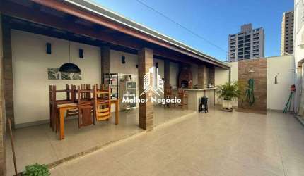 Casa com 05 dormitórios (03 suítes) à venda no bairro Cidade Alta, Piracicaba - SP
