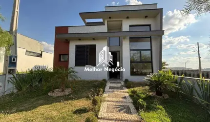Casa à venda com 3 dormitórios sendo 3 suítes no Condomínio Terras da Estância - Ala dos Ipês com 200m2 no bairro Vila Monte Alegre, em Paulínia/SP