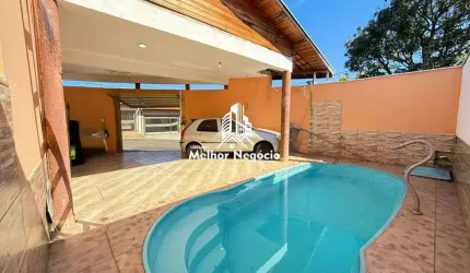 Casa no bairro Santa Rosa Ypês 175m² de construção, à venda, 3 Dormitórios (Quartos), 2 banheiros - Piracicaba, SP