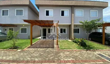 Casa de Condomínio à venda com 2 dormitórios (sendo 2 suítes) no bairro Parque Gabriel, em Hortolândia, SP - Ótima localização! - CC3166_LMN