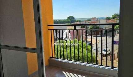 Apartamento à venda no Condomínio Oni Suíça, Jardim São Carlos - Sumaré/SP Apartamento de 2 dormitórios, sendo 1 suíte, com 2 banheiros, varanda gour