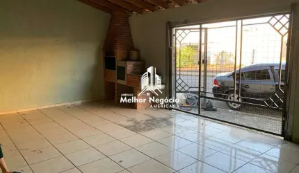 Casa com 3 dormitórios, sendo 1 suíte, à venda em Americana.