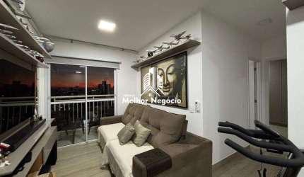 Apartamento com 2 dorms com suíte, Jardim Rosolem, Hortolândia