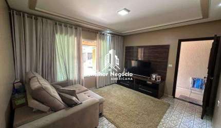 Casa com 2 dormitórios à venda em Americana.