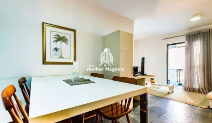 Apartamento com 01 dormitório sendo ele suíte à venda no Edificio Maison Saint Honore Flat em Campinas/SP.