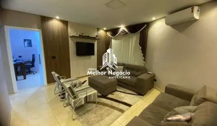 Casa com sala, cozinha com planejado, sala de jantar, 2 dormitórios com planejado sendo 1 suíte, à venda ou permuta em Santa Bárbara d'Oeste.