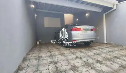 CASA DE 3 DORMITÓRIOS SENDO UM SUÍTE NO JARDIM IPIRANGA EM AMERICANA SP