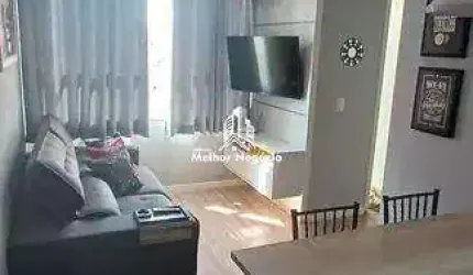 Apartamento com 02 dormitórios à venda no bairro Jardim Maria Luíza no Condomínio Portal Dálias do Campo em Sumaré/SP.