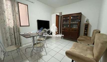 Apartamento à venda com 2 dormitórios e 1 banheiro no Condomínio Abaeté 12 em Campinas - Excelente localização!