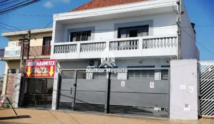 Casa Sobrado com salão comercial à venda na Vila Carlos Basso em Sumaré/SP