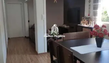 Apartamento à Venda no Condomínio Sabiá A - Bairro Parque João de Vasconcelos, Sumaré/SP Apartamento com 2 dormitórios, sendo 1 suíte, 2 banheiros e 1
